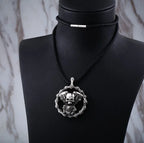 Cool Heavy Bicycle Chain Skull Motorcycles Engine Metal Pendant Jewelry Motor Biker Skull Cross Men Pendant