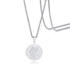 St. Michael Badge Medal Pendant — SS
