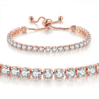 Tennis Bracelet Stainless Steel 4MM Iced Out