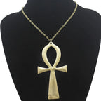 Big Egyptian Ankh Cross Pendant — Stainless Steel