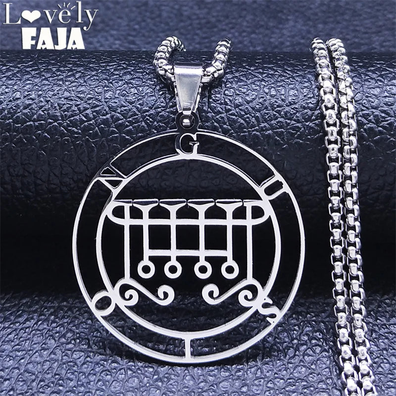 Sigil of Guison Demon Seal Necklace — SS