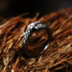 Beier 316L Stainless steel Animal Unique Cools snake men and women ring fashion high quality gift BR8-703