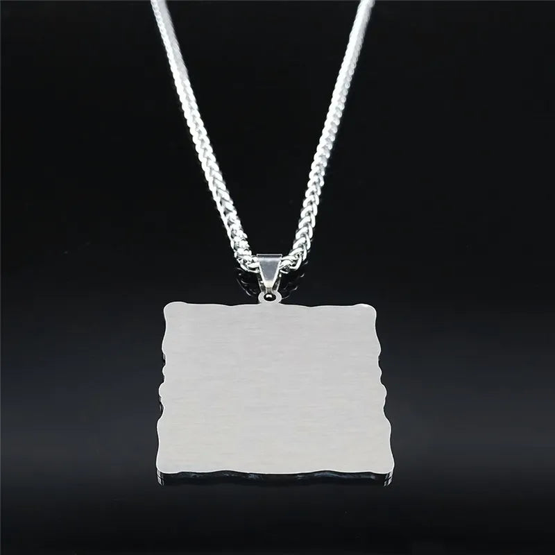 Skull Silver Pendant Divination Digital Hand Sun