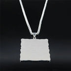 Skull Silver Pendant Divination Digital Hand Sun