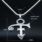 Minimal Love Symbol Necklace — Stainless