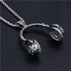 Fashion Vintage Charm Razor Blades Necklaces Men Jewelry Hip Hop Bergamot Pendant for Men