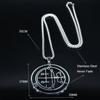 Sigil of AIM Demon Seal Necklace — Stainless