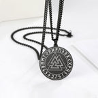 Archangel Sigil Pendant Necklace — Stainless Steel