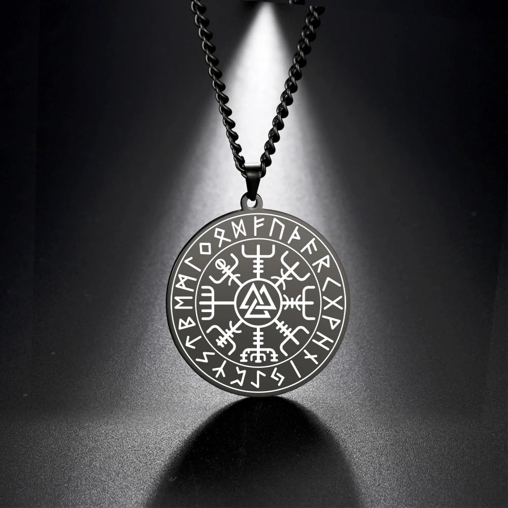 Archangel Sigil Pendant Necklace — Stainless Steel