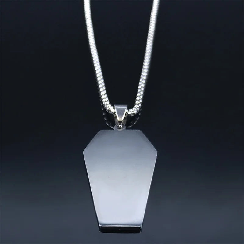 Silver Chain Dark Punk Dig Out Coffin Eyes Tears