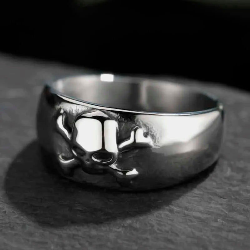 Skull Ring — 316L Stainless Steel Punk