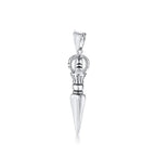 Tibetan Buddhist Vajra Pendant — Stainless