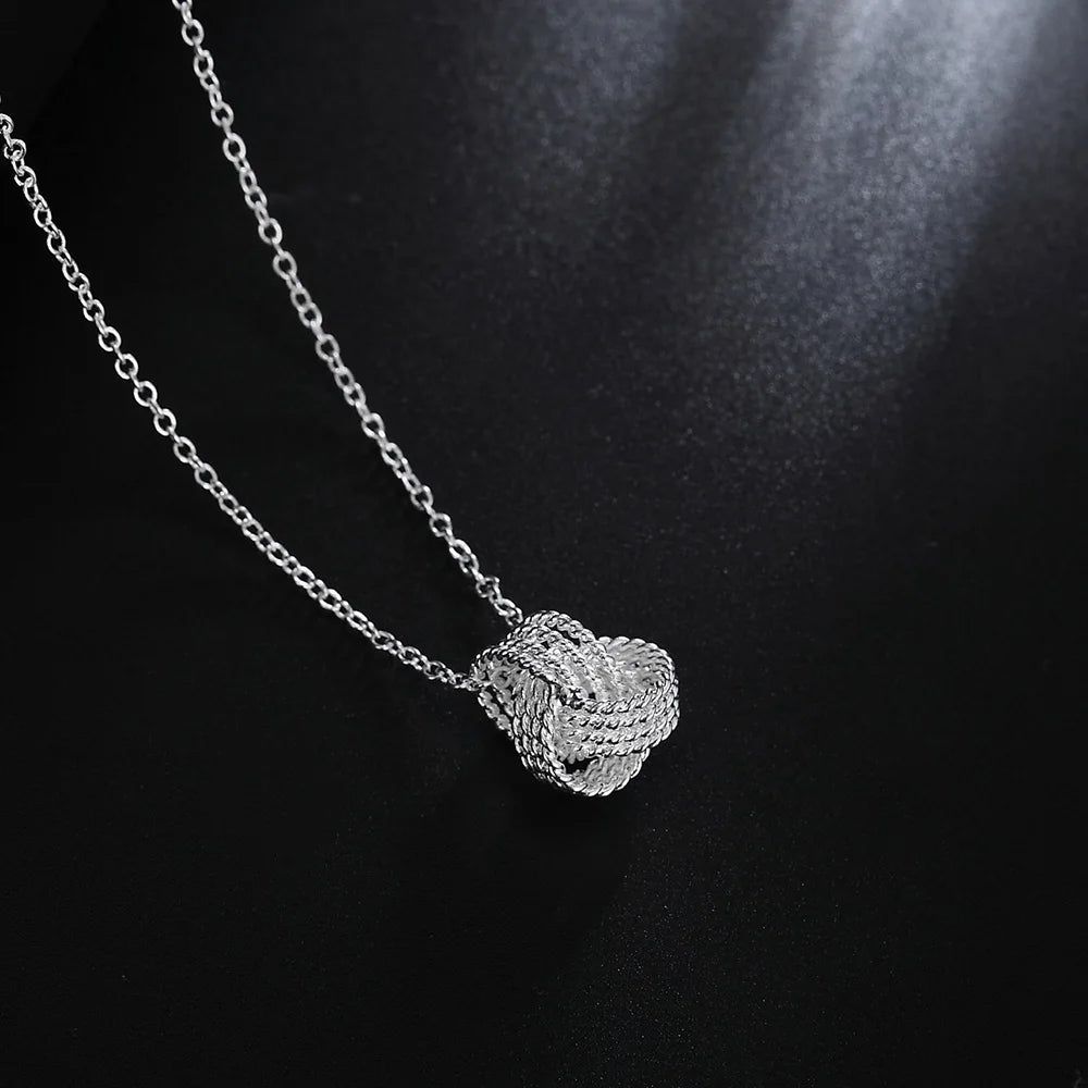 925 Silver Pendant Necklace