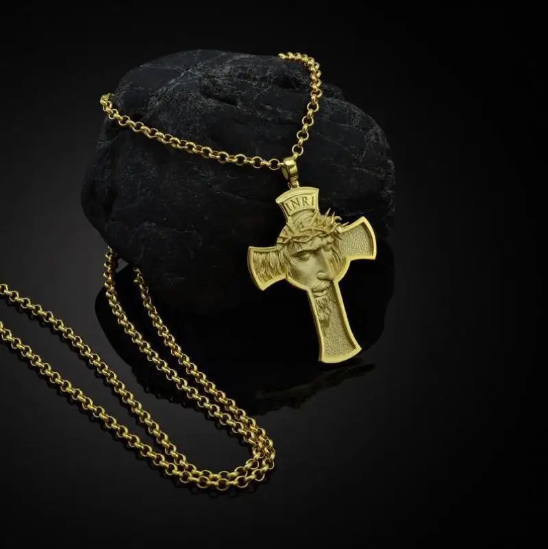 Celtic Cross Pendant Necklace