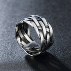 Vintage Celtic Knot Thorn Ring — Stainless Steel, 316L