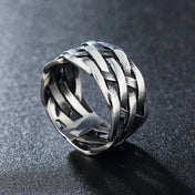 Vintage Celtic Knot Thorn Ring — Stainless Steel, 316L