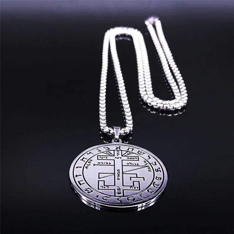 Solomon Tree of Life Pendant — Stainless