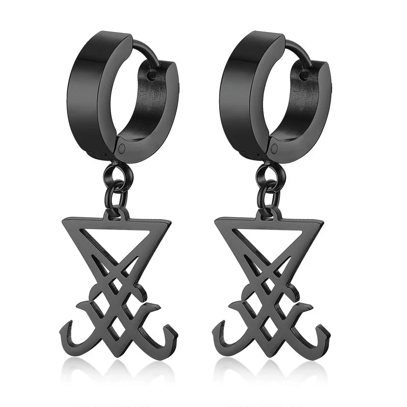 Choronzon Sigil Black Pendant Necklace