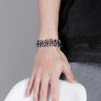 Stainless Steel Bracelet Men 20MM 316L Stainless Steel Men's On Hand Bands Chain Bracelets Male Jewellery Iron Mannen