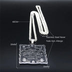 Skull Silver Pendant Divination Digital Hand Sun