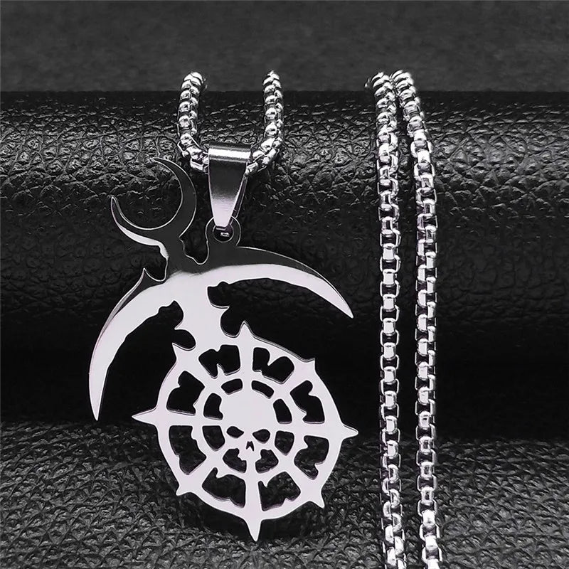 Steel Chain Slaanesh Penda Army Cosplay Dark Eldarpin