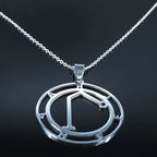 Angel Raphael Pendant Necklace — Stainless Steel