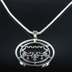 Sigil Lucifer Pendant Necklace — Stainless Steel