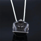 Buddhist Stainless Steel Pendant Necklace