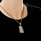 S925 Sterling Silver Jesus Piece Pendants Necklaces for Women Men Unisex Fashion Jewelry Drop Shipping