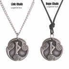 24 Viking Runes Amulet Pendant Set — Stainless Steel