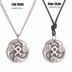 24 Viking Runes Amulet Pendant Set — Stainless Steel