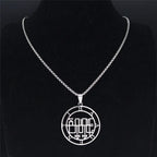 Sigil Lucifer Chain Pendant Necklace — Stainless Steel