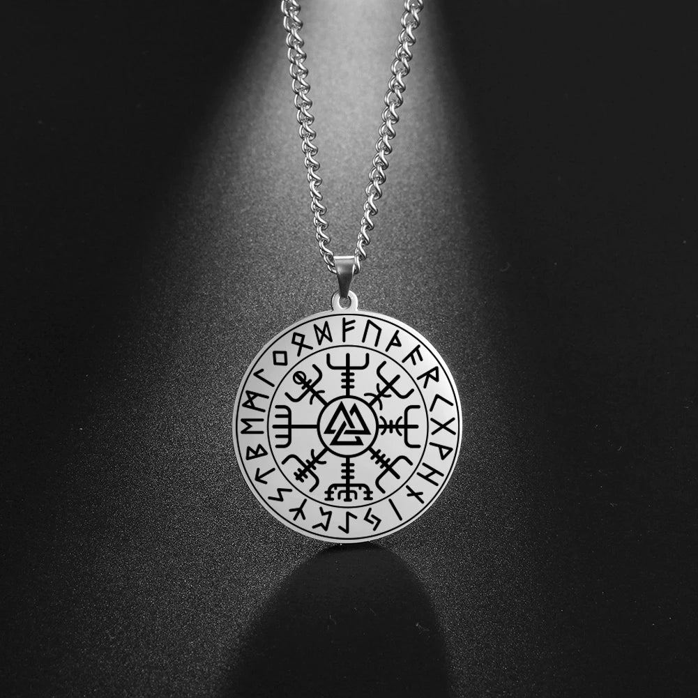 Archangel Sigil Pendant Necklace — Stainless Steel