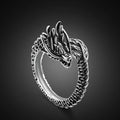 925 Silver Vintage Dragon Ring