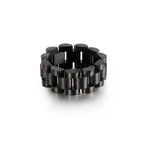10mm Stainless Steel Ring Speedometer Wedding Party Fashion Rings Bike Chain Link Men Women Finger Rings Jewelry Gift