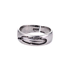 Vintage Feather Open Ring for Men & Women — Adjustable, 24 Styles