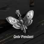 Onlysda Charms pendentif Gold Skull Pendant Necklace Men's Fashion Biker Punk Steel Chain Jewelry Antique Halloween Gift OSDZ035