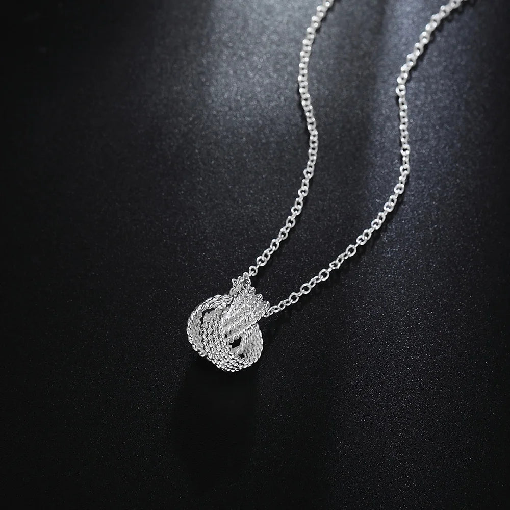 925 Silver Pendant Necklace