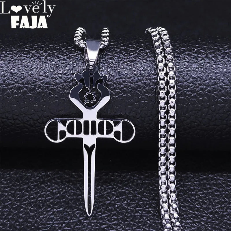 Steel Pendant Gonzo Women/men Hunter Thompson