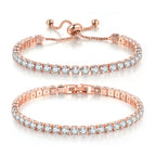 Tennis Bracelet Stainless Steel 4MM Iced Out