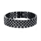 Personality Stainless Steel Chain Bracelet Men's Unique Classic Motorcycle Rider Punk Wind Bracelet Boy Fashion Christmas Gift