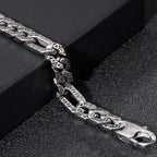 10MM Wide 316L Stainless Steel Chain Necklace For Man Male Chokers Length Adjustable Fashion Men's Viking Jewellery