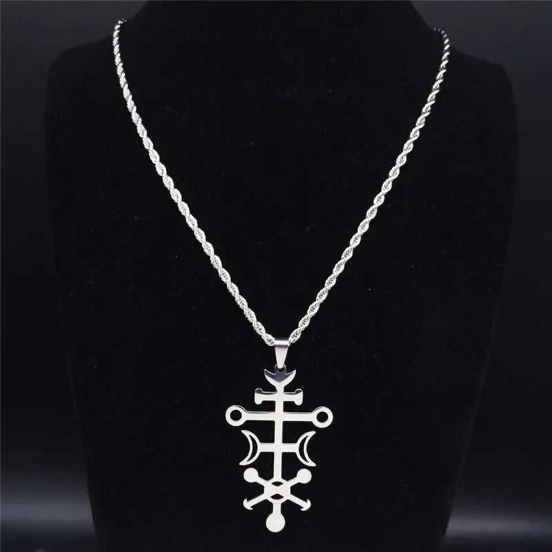 Sigil of Lilith Demon Pendant — Stainless