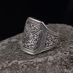 Valily Stainless Steel Men's Ring Fashion Biker Band Rings Jewelry Party gift Jewelry