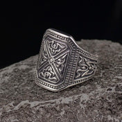 Valily Stainless Steel Men's Ring Fashion Biker Band Rings Jewelry Party gift Jewelry