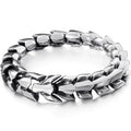 Big Size 20/22/24CM Long Heavy Stainless Steel Man Bracelet Men's Link Chain Bracelets Metal Bangles Massive On Hand