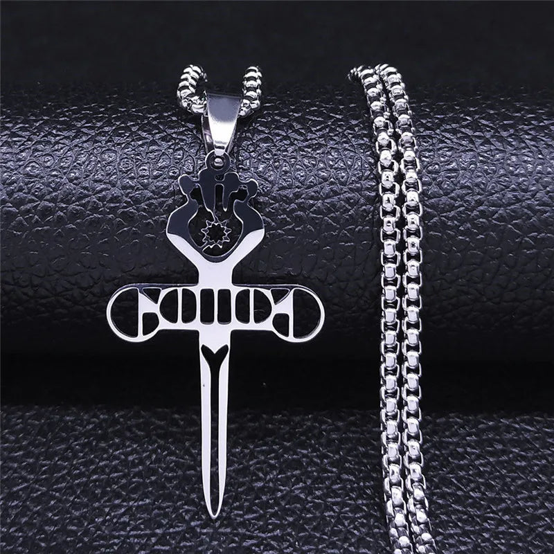Steel Pendant Gonzo Women/men Hunter Thompson