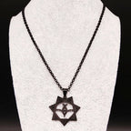 Statement Black Chain Necklace — Stainless Steel