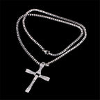 Fashion Male Necklaces & Pendants Fashion Movie Jewelry The Fast and The Furious Toretto Men Classic Cross Pendant