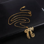Likgreat Chai Amulet Women Men Pendant Necklaces Stainless Steel Gold Plated Jewelry Kabbalah Jewish Judaica of Charity Fortune